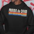 Vintage Estilo Prairie Du Chien Wi De Los Años 80 Sudadera Regalos divertidos