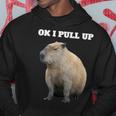 Vintage Ok I Pull Up Capybara Kapuzenpullover Lustige Geschenke