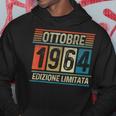 Vintage Ottobre 1964 60 Compleanno Anni Uomo Donna Felpa con cappuccio Regalos divertidos