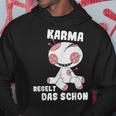 Voodoo Doll Sarcasm Karma Regelt Das Schon Kapuzenpullover Lustige Geschenke