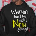 Warum Hast Du Nicht Gesagt Schlagernacht Fan Item Kapuzenpullover Lustige Geschenke