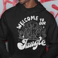 Welcome To Our Jungle Safari And Zoo Camping Hoodie Personalized Gifts