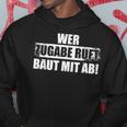 Wer Zugabe Ruft Tonmeister Sound Engineer Kapuzenpullover Lustige Geschenke