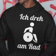 Wheelchair Driver Ich Dreh Am Rad Slogan Wheelchair Kapuzenpullover Lustige Geschenke