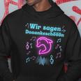 Wir Sagen Dankeschön Malle Party Summer 40 Years Kapuzenpullover Lustige Geschenke