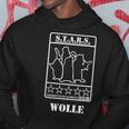 Wolle Logo Weiß Kapuzenpullover Lustige Geschenke