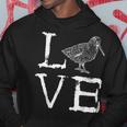 Woodcock Love Creepy Woodcock Bird Bogsucker Timberdoodle Felpa con cappuccio Regalos divertidos