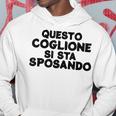 Addio Al Celibato Divertente Scherzo Sposo C Felpa con cappuccio Regalos divertidos