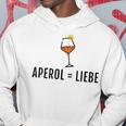 Aperol Spritz Gleich Liebe Fun Gray Kapuzenpullover Lustige Geschenke