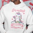 Bambino Annunciare Gravidanza Unicorno Diventerò Sorella Maggiore Felpa con cappuccio Regalos divertidos