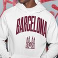 Barcelona Ciudad Estilo Retro Clásico De Los 90 Sudadera Regalos divertidos
