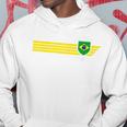 Brazil Seleção Fan Jersey Blue Kapuzenpullover Lustige Geschenke