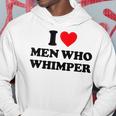 Camicia I Love Who Whimper I Heart Who Whimper Felpa con cappuccio Regalos divertidos