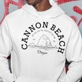 Cannon Beach Oregon Home Cannon Beachacanza In Famiglia Spiaggia Felpa con cappuccio Regalos divertidos