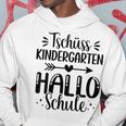 Children's School Child 2024 Tschüss Kindergarten Hello School First Day At School Kapuzenpullover Lustige Geschenke