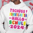 Children's Tschüss Kindergarten Hello School 2024 1St Class Kapuzenpullover Lustige Geschenke