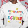 Children's Tschüss Kindergarten Hello School 2024 Kita-Absolve Kapuzenpullover Lustige Geschenke