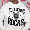 Collecting Rocks Rock Hunting Collector Geology Mineral Hoodie Unique Gifts