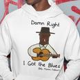 Dannazione A Destra I Got The Blues Di Billy Moore Felpa con cappuccio Regalos divertidos