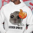 Delicious Spritzi X Sad Hamster Meme Boy Hallöchen Aperölchen Kapuzenpullover Lustige Geschenke