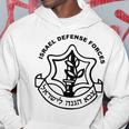 Dono Ebraico Militare Israeliano Logo Delle Forze Di Difesa Felpa con cappuccio Regalos divertidos