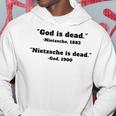 Gott Ist Tot Nietzsche Ist TotKapuzenpullover Lustige Geschenke