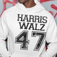 Harris Walz 2024 For President Kamala Harris Tim Waltz Gray Kapuzenpullover Lustige Geschenke