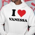 I Heartanessa First Name I Love Personalized Stuff Felpa con cappuccio Regalos divertidos