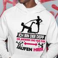 Ich Bin Der Depp Jga Poltern Team Groom Pink Kapuzenpullover Lustige Geschenke