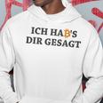 Ich Hab's Dir Gesagt Bitcoin Slogan Blockchain Kapuzenpullover Lustige Geschenke