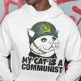 Il Mio Gatto È Un Comunista Felpa con cappuccio Regalos divertidos