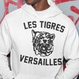 Les Tigresersailles France French Tigers Trendy Long-Sleeved Gray Kapuzenpullover Lustige Geschenke