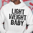 Light Weight Baby Gym Sollevamento Pesi Muscolare Allenamento Fitness Felpa con cappuccio Regalos divertidos