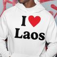 I Love Laos Kapuzenpullover Lustige Geschenke