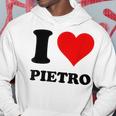 I Love Pietro Kapuzenpullover Lustige Geschenke