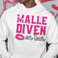 Malle Diven On Tour Slogan Kapuzenpullover Lustige Geschenke