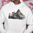 Matterhorn Bekleibung Gray Kapuzenpullover Lustige Geschenke