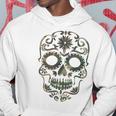 Military Camouflage Camo Dia De Los Muertos Sugar Skull Kapuzenpullover Lustige Geschenke