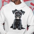 Miniature Schnauzer Dog Motif Pet Miniature Schnauzer Kapuzenpullover Lustige Geschenke