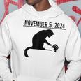November 5 2024 Political Big Cat Small Elephant Hoodie Personalized Gifts