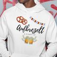 Oktoberfest Wiesn Saying Aufbrezel& O'zapft Is Kapuzenpullover Lustige Geschenke