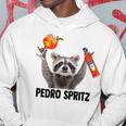 Pedro Spritz X Racoon Aperölchen Spritz Ultras Kapuzenpullover Lustige Geschenke