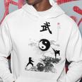 Regalo Cinese Kung Fu Tai Chi Montagna Felpa con cappuccio Regalos divertidos
