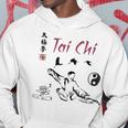 Regalo Di Calligrafia Da Giardino Tai Chi Per Gli Amanti Felpa con cappuccio Regalos divertidos