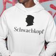 Schwachkopf Kapuzenpullover Lustige Geschenke