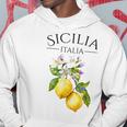 Sicilia Italian Souvenir Italy Lemon Kapuzenpullover Lustige Geschenke