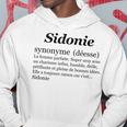 Sidunea Prénom Definition Sinónimo Déesse Drôle Humor Sudadera Regalos divertidos