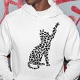 Silhouette Cats Per Gli Amanti Dei Gatti Cat Felpa con cappuccio Regalos divertidos
