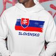 Slovak Flag Slovakia Team Fan Jersey Kapuzenpullover Lustige Geschenke