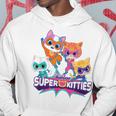 Super Kitties Group Felpa con cappuccio Regalos divertidos